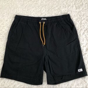 Black Lira Drawstring Shorts